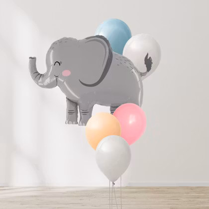 Ballongbukett - Elefant Elegans