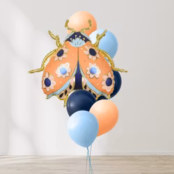 Ballongbukett - Festive Ladybird