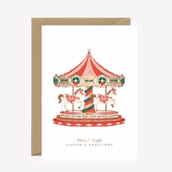 Julkort - Carroussel