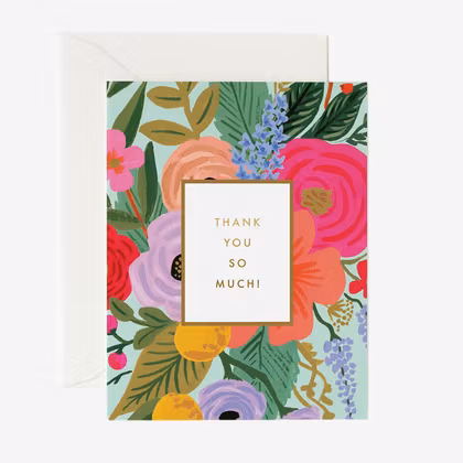 Kort - Garden Party Thank You