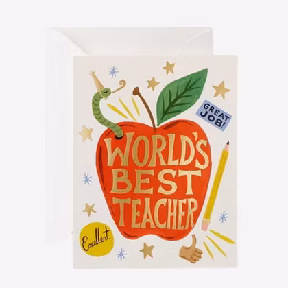 Kort - Worlds Best Teacher