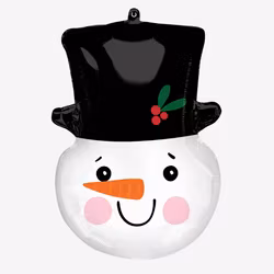 Folieballong - Snögubbe