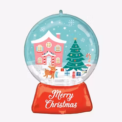 Folieballong - Snöglob