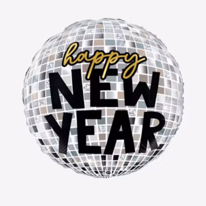 Folieballong - HNY - Discokula