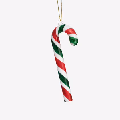 Julgranskula - Green and Red Candy Cane