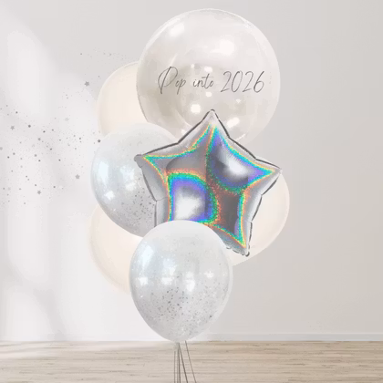Ballongbukett - Iridescent - NYE Personlig
