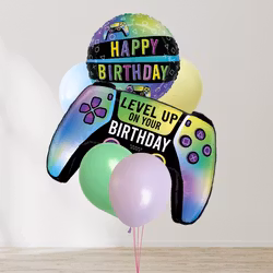 Ballongbukett - Pastell Up