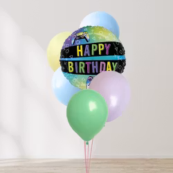 Ballongbukett - Pastell Gamer