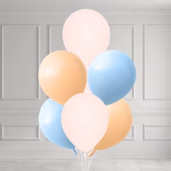 Ballongbukett - Pastellhimmel