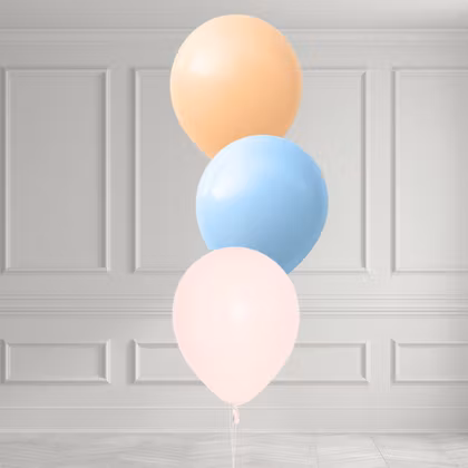 Ballongbukett - Pastellhimmel