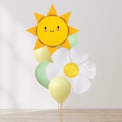 Ballongbukett - Blommor och Solsken