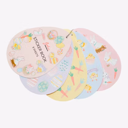 Klistermärkesbok - Påsk