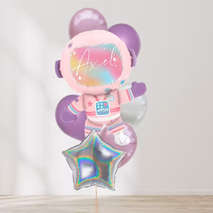 Ballongbukett - Skimrande Space Party