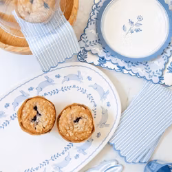 Servetter - Blå Ränder