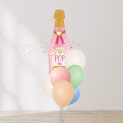 Ballongbukett - Pastel Bubbly