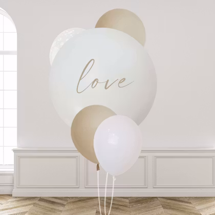 Ballongbukett - Gotta Love a Boho Wedding