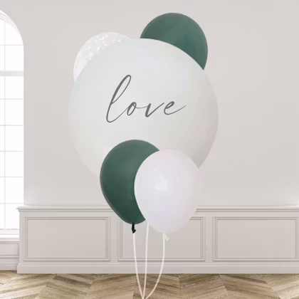 Ballongbukett - Gotta Love a Sage Wedding