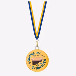 Chokladmedalj - Grattis till studenten