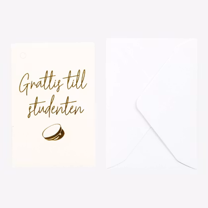 Kort - Grattis Till Studenten Mini