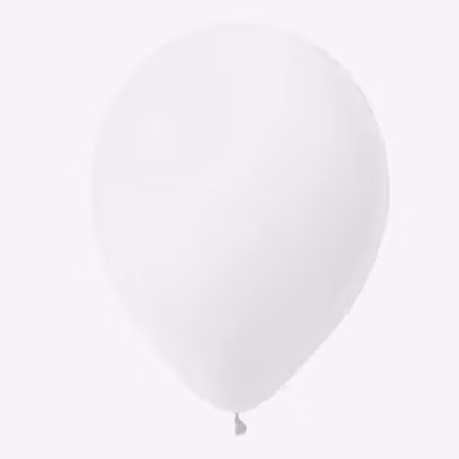 Ballong 45 cm - Vit