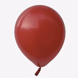 Ballong 45 cm - Deep Red