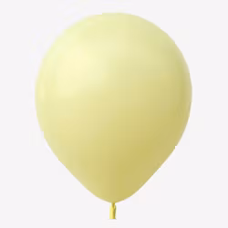 Ballong 45 cm - Pastellgul