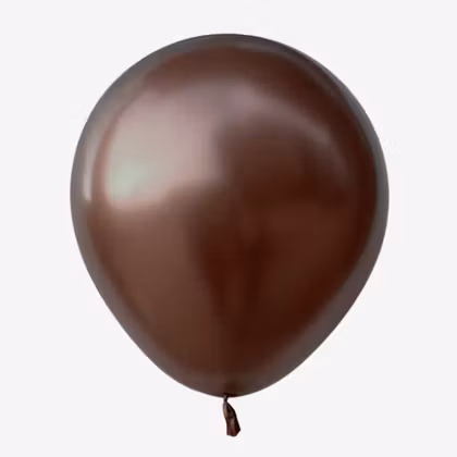 Ballong 45 cm - Chrome Truffle