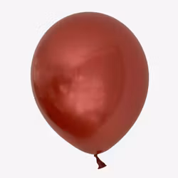 Ballong 45 cm - Chrome Röd
