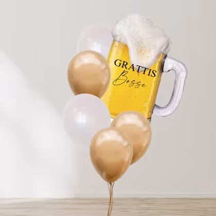 Ballongbukett - Pint and Party