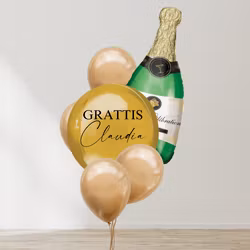 Ballongbukett - Golden Congrats