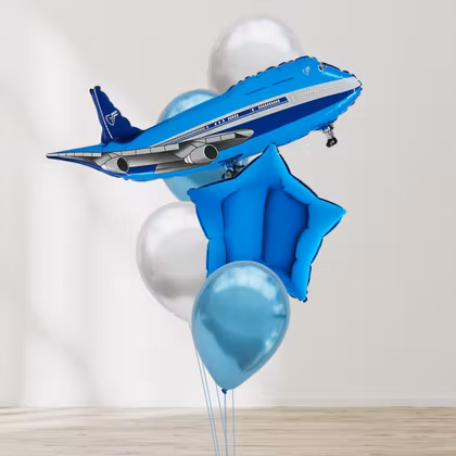 Ballongbukett - Upp I Det Blå