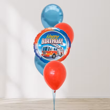 Ballongbukett - Brandhjälte