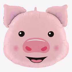 Folieballong - Söt Gris