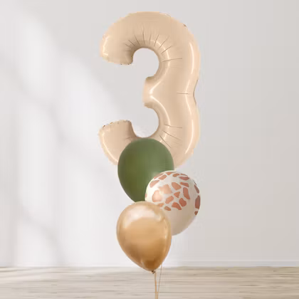 Ballongbukett - Vilda Mönster