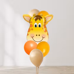 Ballongbukett - Giraffglädje