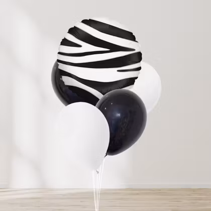 Ballongbukett - Safari Chic