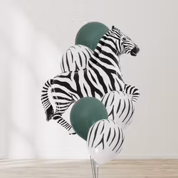 Ballongbukett - Vilda Ränder