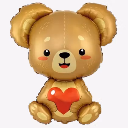 Folieballong - Nallebjörn