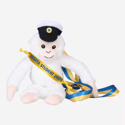 Studentnalle - Vit Apa