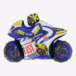 Folieballong - Motorcykel