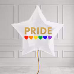 Folieballong - Stjärna Pride