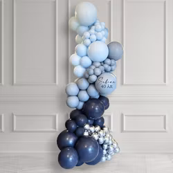 Ballongbåge - Grab & Go Nordic Blue