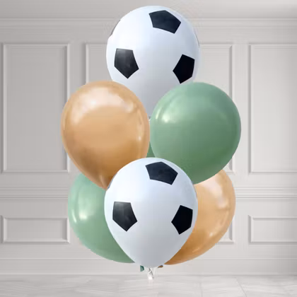 Ballongbukett - Fotbollsfeber