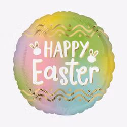 Folieballong - Happy Easter