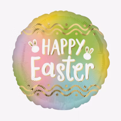 Folieballong - Happy Easter