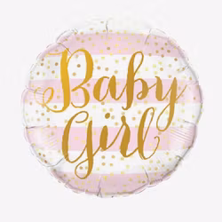 Folieballong - Baby Girl