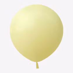 Ballong 45 cm - Pastellgul