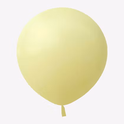 Ballong 45 cm - Pastellgul