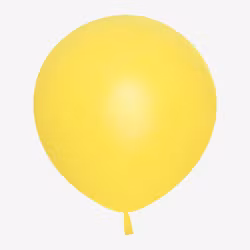 Ballong 45 cm - Gul