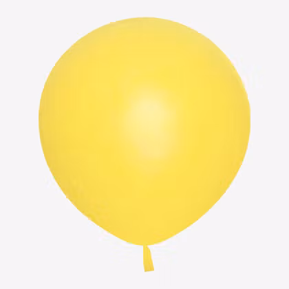 Ballong 45 cm - Gul